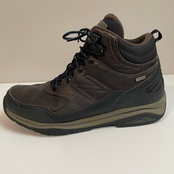 New Balance MW1400D Men\'s Brown Waterproof Leather Hiking Trail Boots Size 13 main image 7